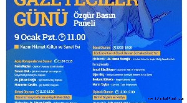 GAZETECİLER "ÖZGÜR BASIN PANELİ"NDE BULUŞUYOR