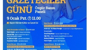 GAZETECİLER "ÖZGÜR BASIN PANELİ"NDE BULUŞUYOR