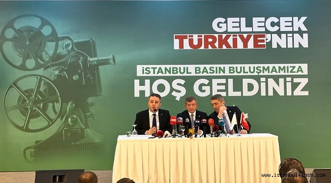  DAVUTOĞLU İSTANBUL BASINI İLE BİR ARAYA GELDİ