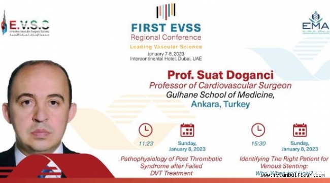 PROF. DR. SUAT DOĞANCI DUBAİ'DE TÜRKİYE'Yİ TEMSİL ETTİ