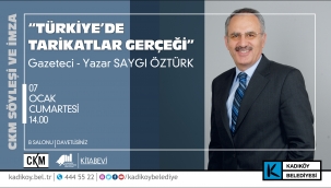 SAYGI ÖZTÜRK "TÜRKİYE'DE TARİKATLAR GERÇEĞİ" SÖYLEŞİSİYLE CKM'DE