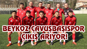 BEYKOZ ÇAVUŞBAŞISPOR ÇIKIŞ ARIYOR!