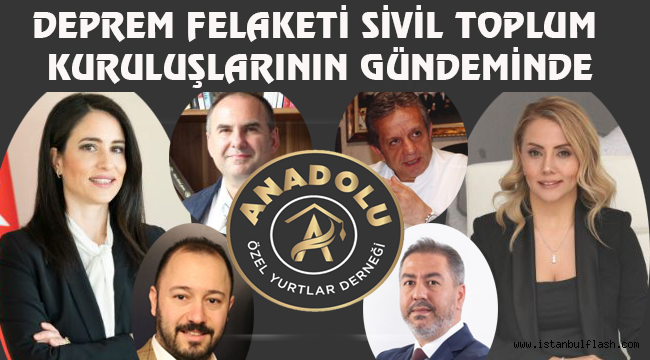 DEPREM FELAKETİ SİVİL TOPLUM KURULUŞLARININ GÜNDEMİNDE