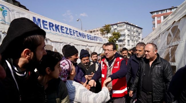 İMAMOĞLU: "GÜÇLÜ OLUN HEP BERABER AYAĞA KALKACAĞIZ"