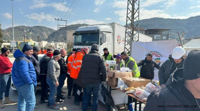 ŞİLE BELEDİYESİ AŞEVİ ANTAKYA'DA HİZMET VERİYOR