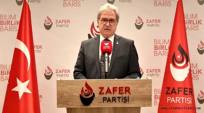 ZAFER PARTİSİ: "VATANDAŞLAR AÇLIK VE ÇARESİZLİKLE YARDIM GELMESİNİ BEKLEDİLER"