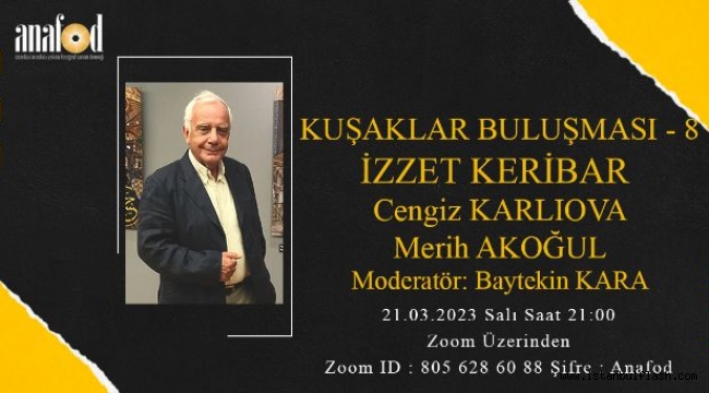 ANAFOD İZZET KERİBAR ONLINE "KUŞAKLAR FOTOĞRAF BULUŞMASI"