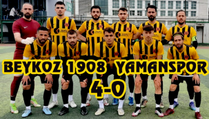 BEYKOZ1908 YAMANSPOR 4-0