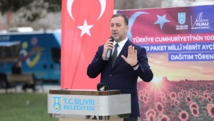 ÇİFTÇİLERE HİBRİT AYÇİÇEK TOHUMU DAĞITILDI