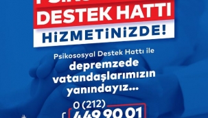 DEPREMZEDELERE PSİKO-SOSYAL DESTEK HATTI