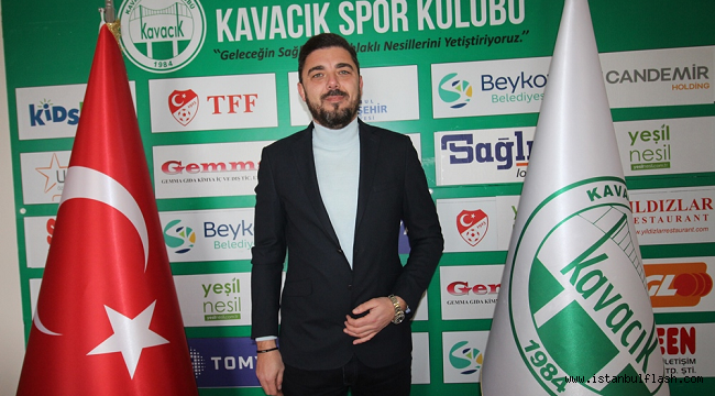 KAVACIKSPOR'DA BAŞKAN KARARMAZ'DAN TAKIMA ÖVGÜ VAR