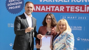 SİLİVRİ VARNALI KONUTLARINDA KENTSEL DÖNÜŞÜM SEVİNCİ