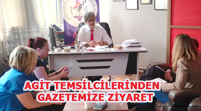 AGİT GÖZLEMCİLERİNDEN GAZETEMİZE ZİYARET