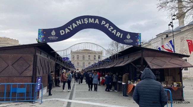 BEYAZIT DAYANIŞMA PAZARININ TÜM GELİRİ DEPREMZEDELERE