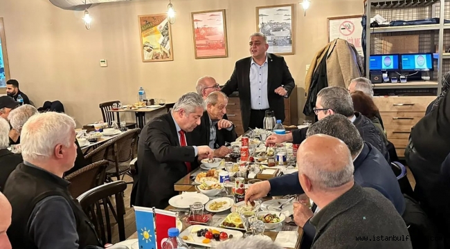  İYİ PARTİ 'DEN MUHTARLARA İFTAR YEMEĞİ 