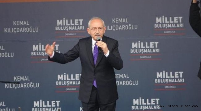 KILIÇDAROĞLU: "SOYA SOYA BİTİREMEDİLER. O SOYGUNLARI BİTİRECEĞİM."