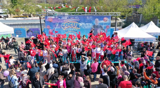 SİLİVRİ VE HATAY'DA ÇOCUKLAR 23 NİSAN SEVİNCİ YAŞADI