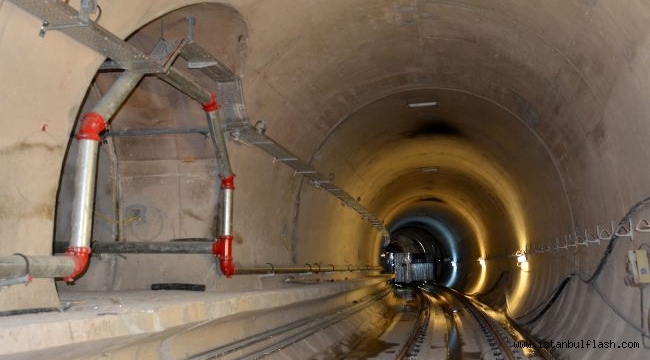 SULTANBEYLİ METROSU'NUN TÜNEL İNŞAATI TAMAMLANMAK ÜZERE 