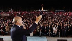 ERDOĞAN YENİDEN CUMHURBAŞKANI