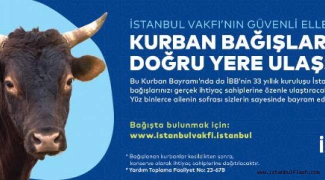 'KURBAN BAĞIŞ KAMPANYASI' BAŞLADI