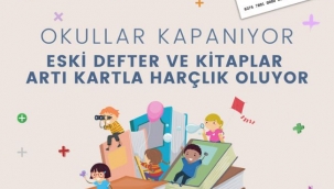 SİLİVRİ'DE ESKİ DEFTER VE KİTAPLAR ARTI KART İLE HARÇLIK OLUYOR