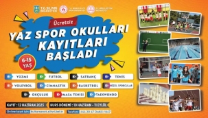 ÜCRETSİZ YAZ SPOR OKULLARI KAYITLARI BAŞLADI