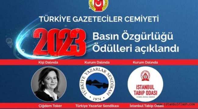 TGC 2023 BASIN ÖZGÜRLÜĞÜ ÖDÜLLERİ AÇIKLANDI