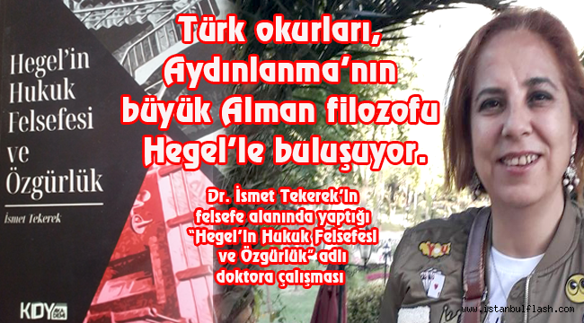 Türk okurları Aydınlanma'nın büyük Alman filozofu Hegel'le buluşuyor. 