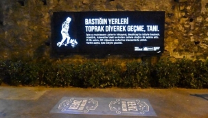 BEŞİKTAŞ BELEDİYESİ "BASTIĞIN YER ZAFER!" DEDİ