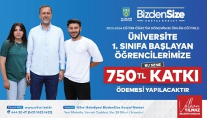 SİLİVRİ BELEDİYESİNDEN ÜNİVERSİTE ÖĞRENCİLERİNE 750 TL