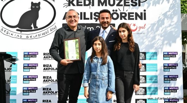 BEŞİKTAŞ BELEDİYESİ KEDİ MÜZESİ AÇTI