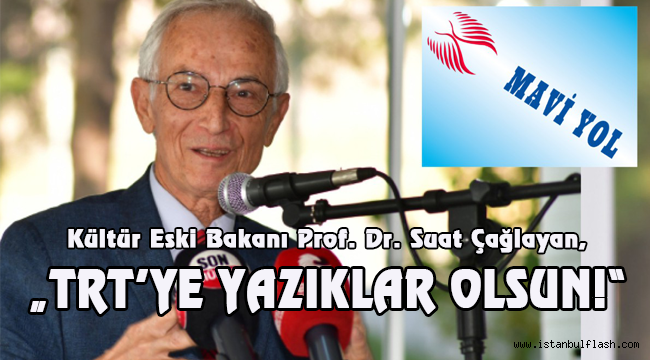 „CUMHURİYET'İMİZİN 100. ONUR YILI KUTLAMASINI İPTAL EDEN TRT'YE YAZIKLAR OLSUN!"