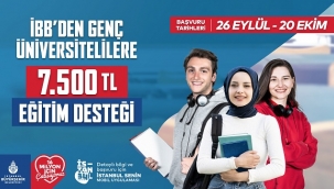 GENÇ ÜNİVERSİTELİ DESTEĞİ 7 BİN 500 TL'YE YÜKSELDİ