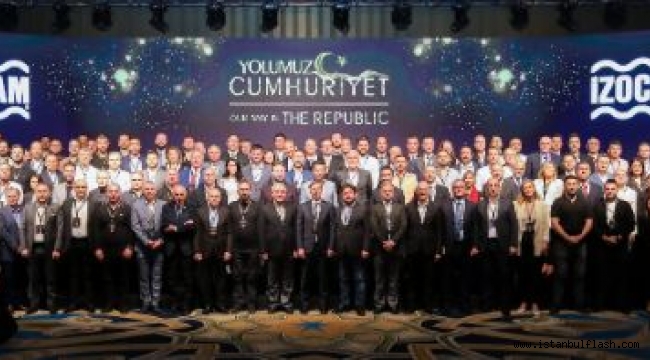 İZOCAM'DAN "YOLUMUZ CUMHURİYET" MESAJI 