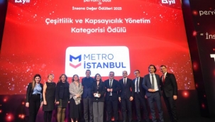 METRO İSTANBUL'A İNSANA SAYGI ÖDÜLÜ