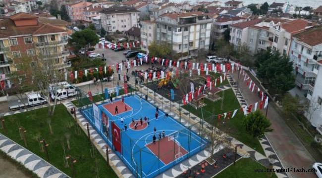 SİLİVRİ YENİ PARK VE SPOR ALANINA KAVUŞTU