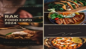 ''RAK FOOD EXPO FUARI"NA ŞEKER MÜZİK SANATÇILARI KATILACAK 