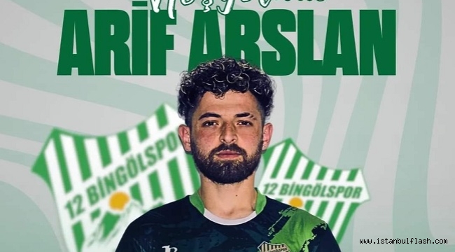 ARİF ARSLAN'IN YENİ TAKIMI 12 BİNGÖLSPOR OLDU