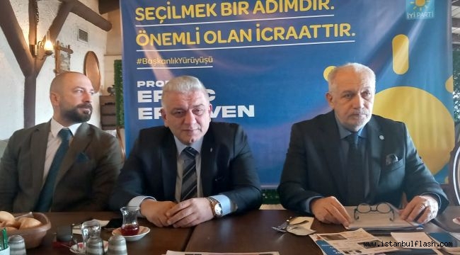 Prof. Dr. Ertaç Ergüven; Kentsel Dönüşümü adaletli ve şeffaf bir şekilde yapacağız.