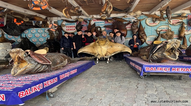 YARIYIL TATİLİNDE TÜRKİYE DENİZ CANLILARI MÜZESİ'NE ZİYARET