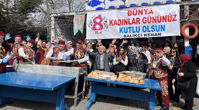 BALIKÇI KENAN'DA KADINLARA BALIK EKMEK 5 GÜN BEDAVA