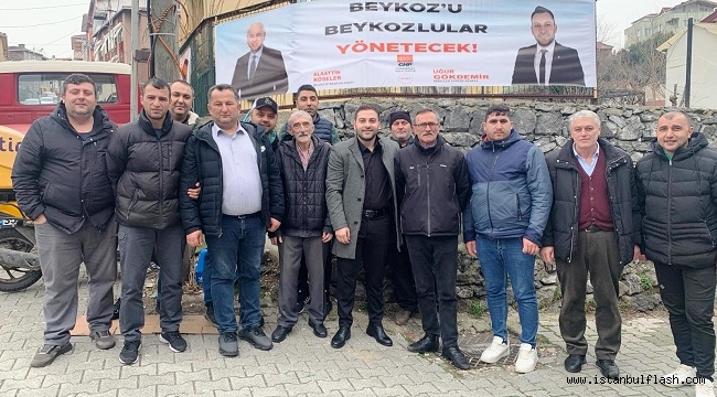 BEYKOZ'UN GENÇ MECLİS ÜYESİ ADAYI GÖKDEMİR, GENÇLERİN HALİNE DİKKAT ÇEKTİ