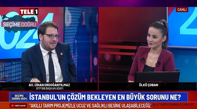 BTP İBB ADAYI ERDOĞANYILMAZ: "KURUM BİZ YAPTIK DİYOR AMA DİJİTAL İKİZ KAVRAMININ NE OLDUĞUNU BİLMEZ"