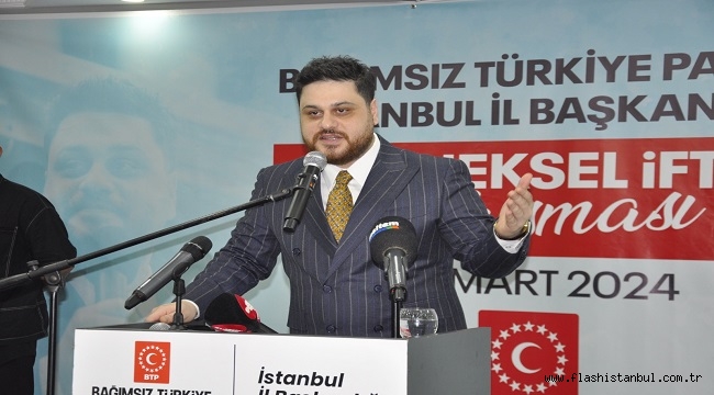 BTP LİDERİ BAŞ: "BİZ DEMOKRASİ DİYORUZ ONLAR DİKTATÖRLÜK YARIŞI YAPIYOR"