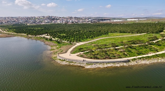 BÜYÜKÇEKMECE TEPECİK GÖL SAHİLİ HİZMETE AÇILDI