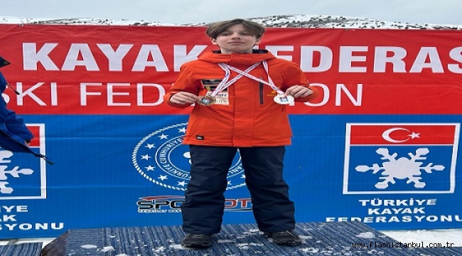 DAĞHAN GÜNEŞ SNOWBOARD%DA TÜRKİYE ŞAMPİYONU