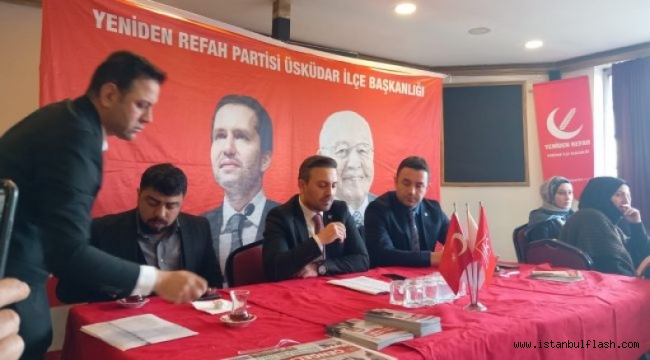 Yeniden Refah Partisi Üsküdar Başkan adayı projelerini anlattı