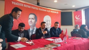 Yeniden Refah Partisi Üsküdar Başkan adayı projelerini anlattı