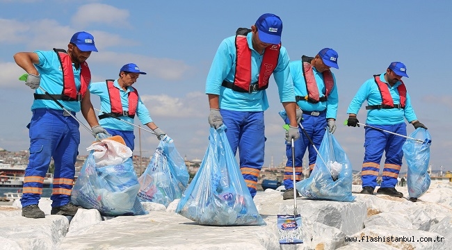 BAYRAM TATİLİNDE 1.440 TON ÇÖP TOPLANDI