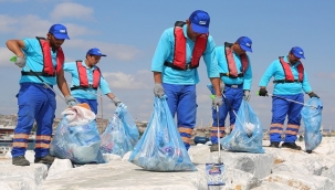 BAYRAM TATİLİNDE 1.440 TON ÇÖP TOPLANDI